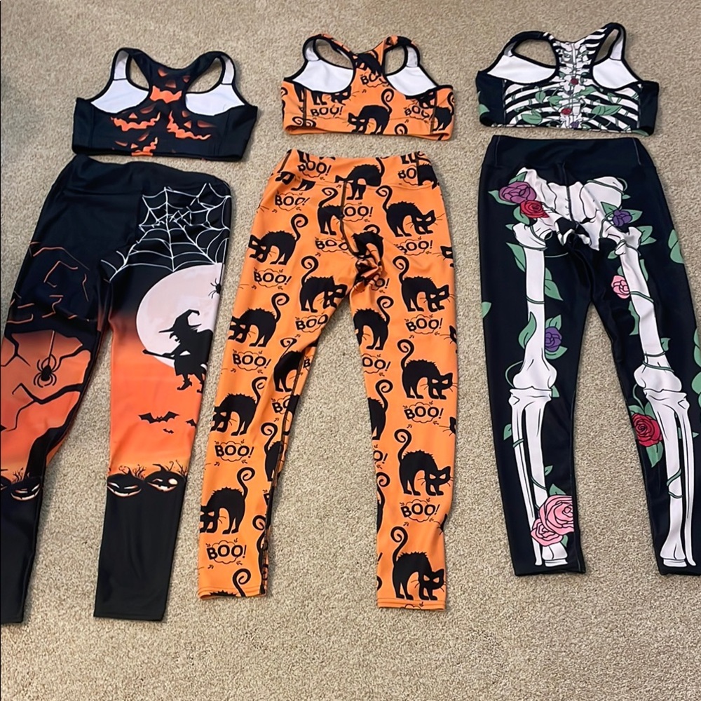 Halloween Themed and other holiday Fierce Pulse Leggings and Tops Set - Picture 8 of 11